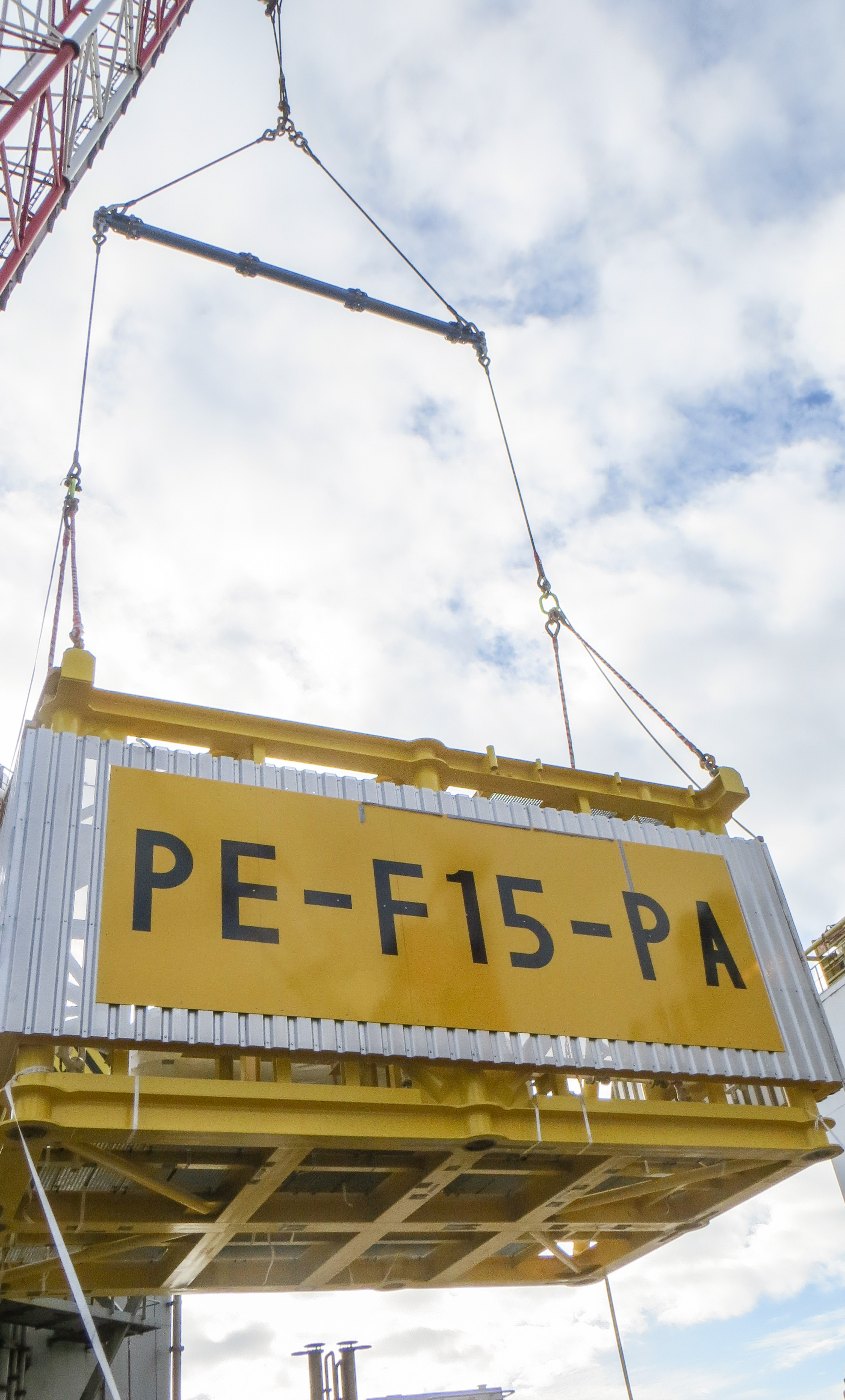 Offshore installation PAU