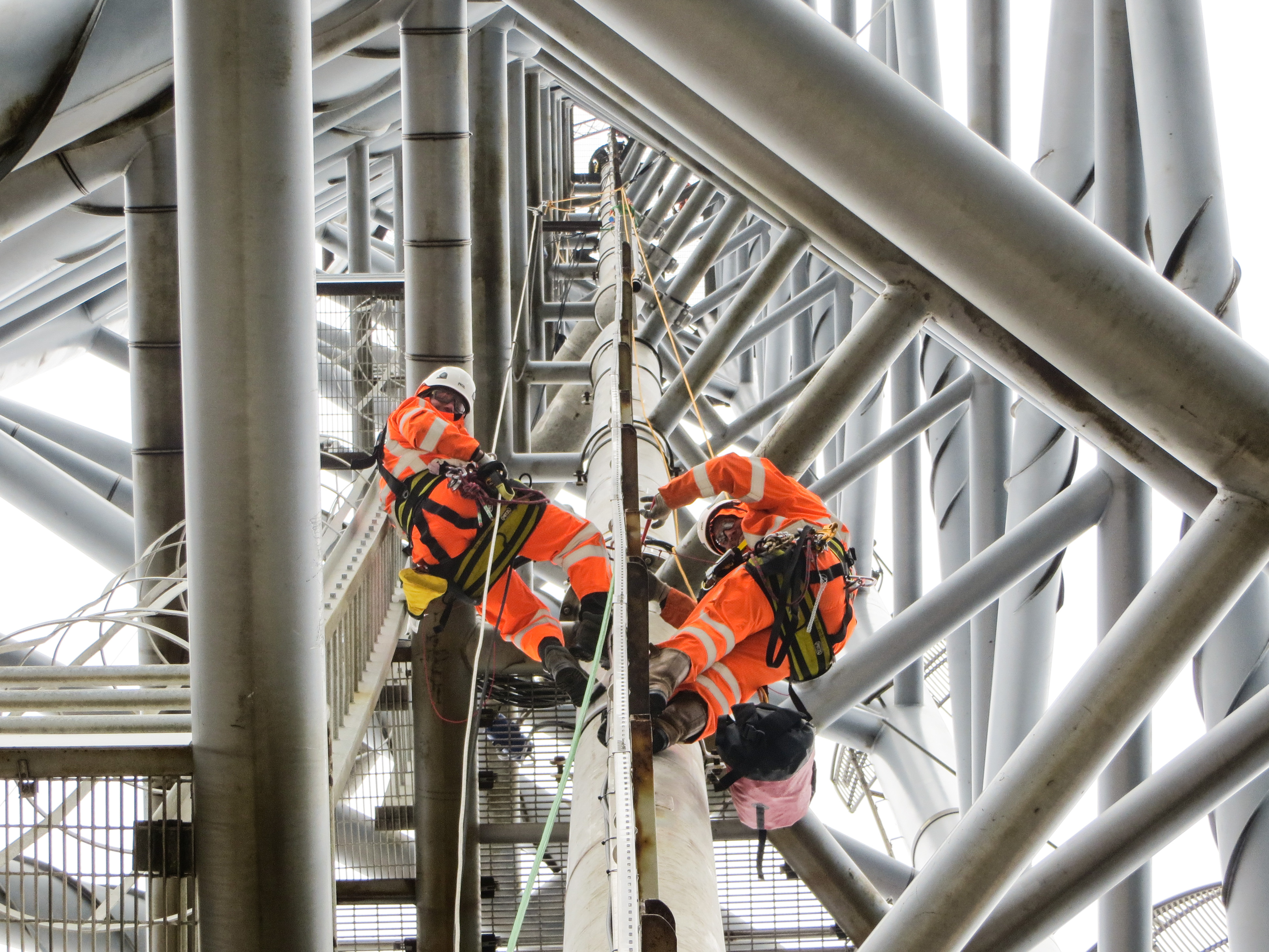 Offshore flare tip replacement Dana Hanze North Sea