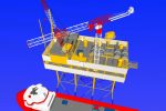 Offshore crane exchange