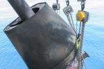 Offshore flare tip replacement Malampaya