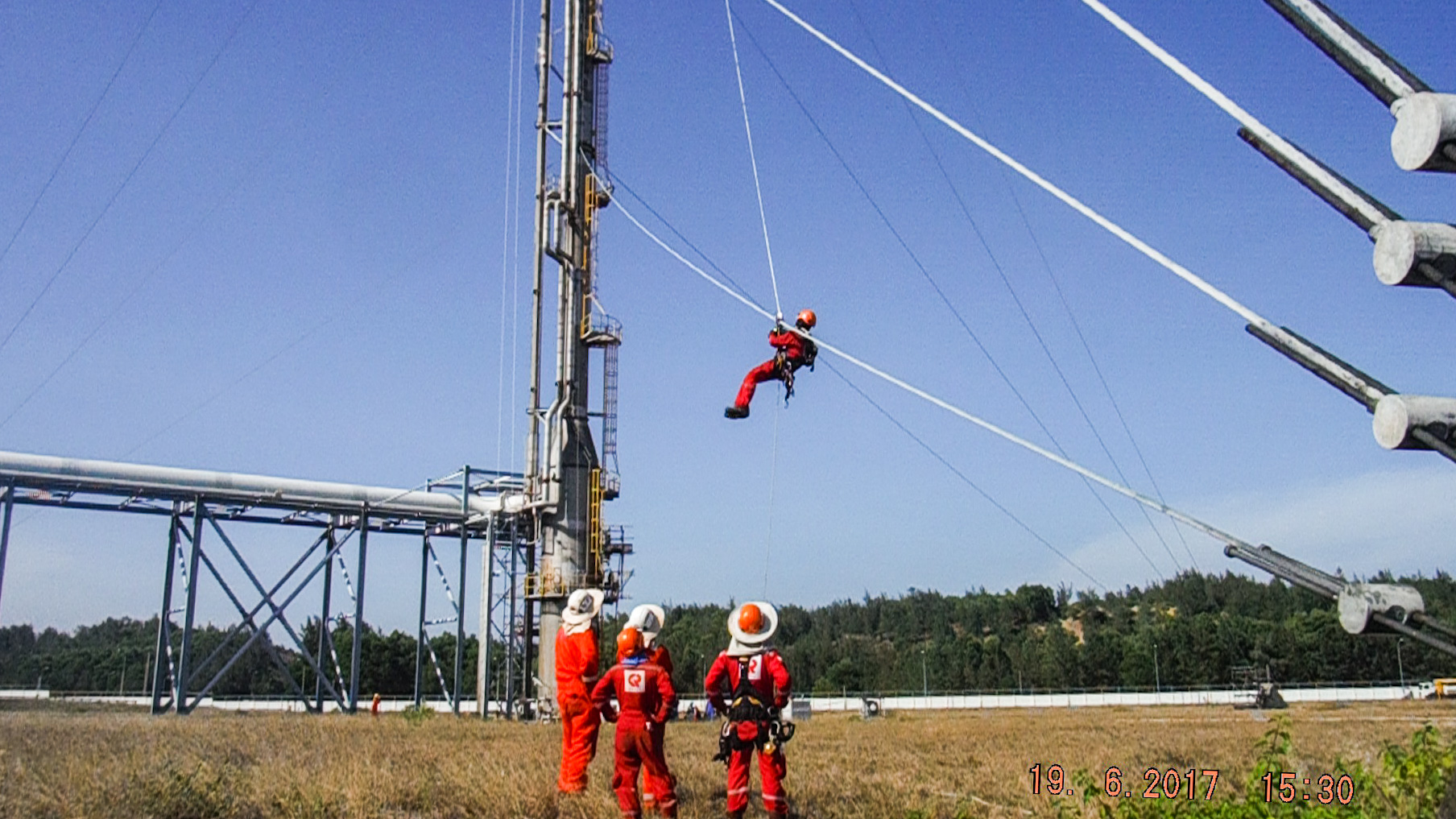 guy wire maintenance